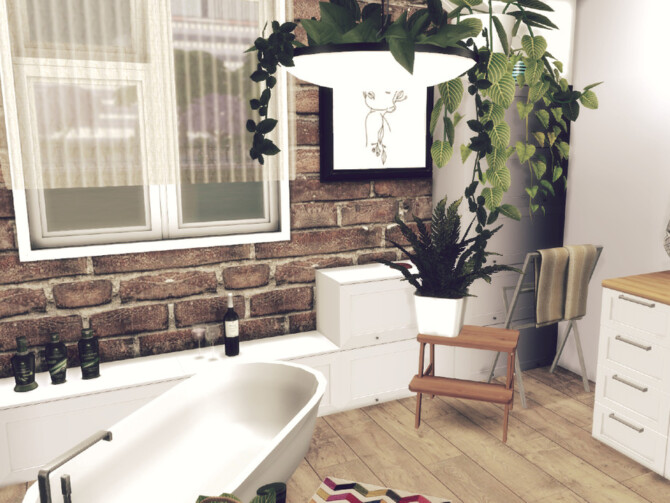 Sims 4 Mira bathroom by GenkaiHaretsu at TSR