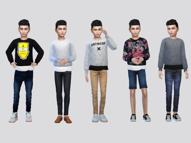 Sims 4 Earl Crewneck Boys by McLayneSims at TSR