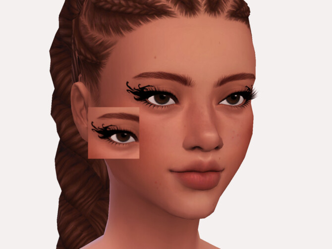 Sims 4 Hell Eyeliner by Sagittariah at TSR