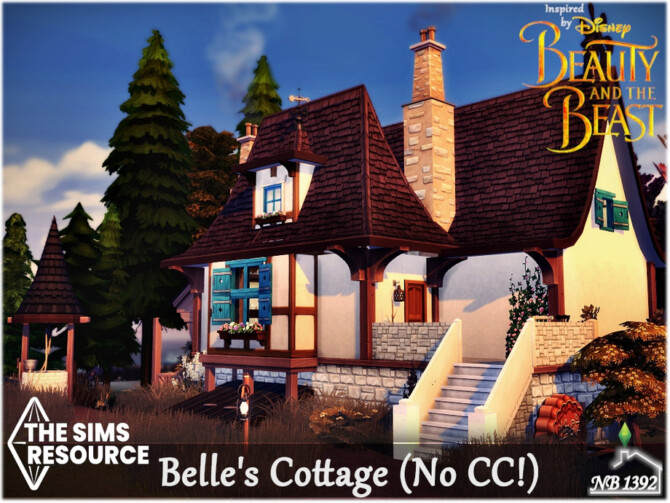 Sims 4 Belles Cottage by nobody1392 at TSR