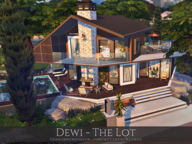 Sims 4 Dewi The Lot by Rirann at TSR
