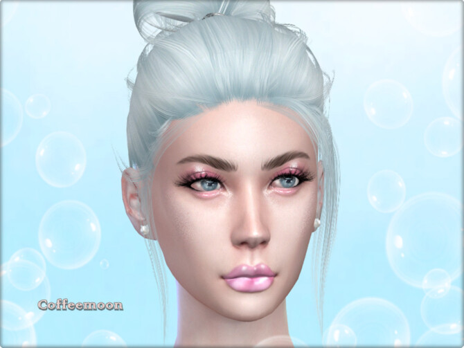 Sims 4 Bubble glossy lipstick by coffeemoon at TSR