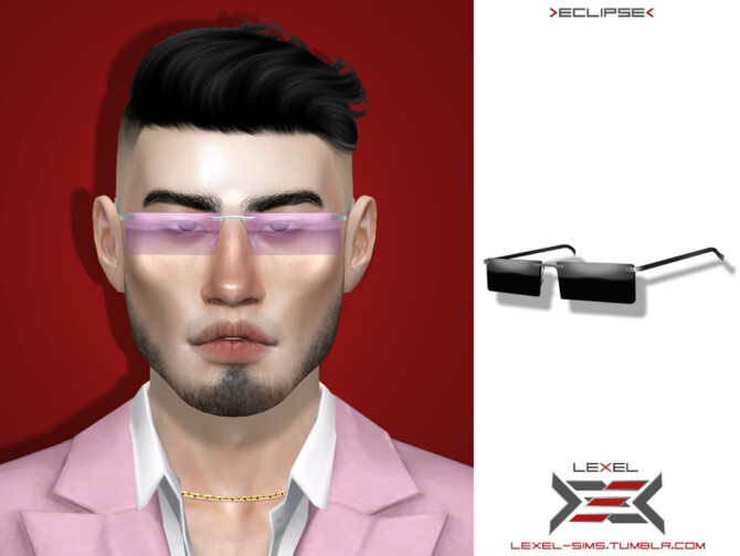 Sims 4 Eclipse sunglasses by LEXEL at TSR