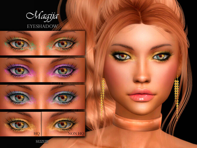 Sims 4 Magija Eyeshadow N11 by Suzue at TSR