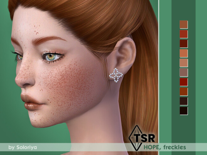 Sims 4 Freckles Hope by soloriya at TSR