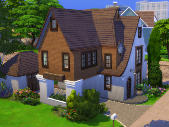 Sims 4 Corrien house by GenkaiHaretsu at TSR