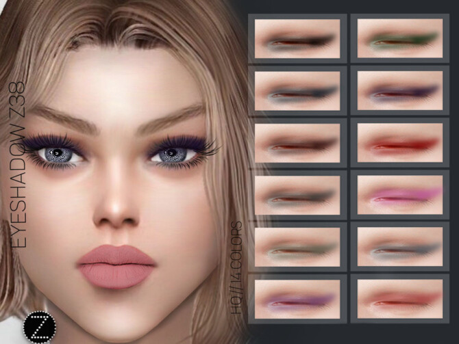 Sims 4 EYESHADOW Z38 by ZENX at TSR