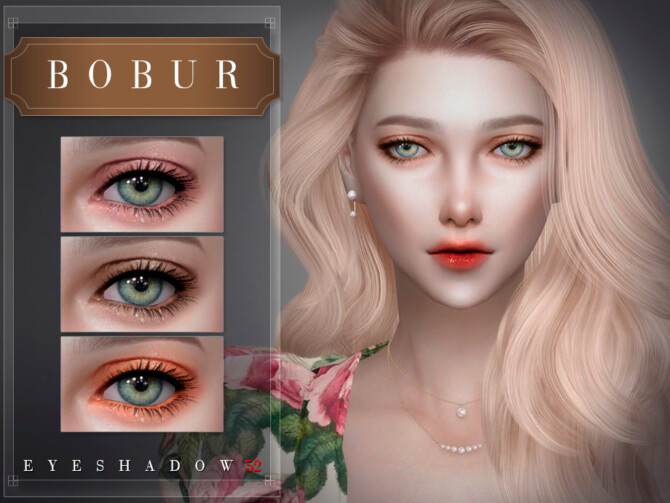 Sims 4 Eyeshadow 52 by Bobur3 at TSR