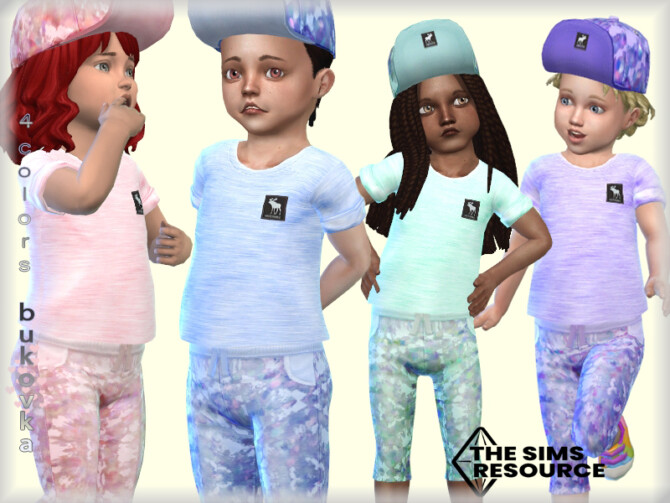 Sims 4 Toddler Shirt by bukovka at TSR