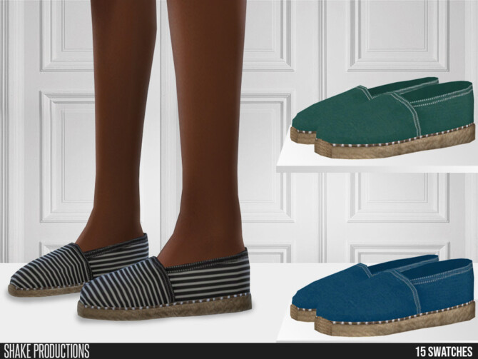 Sims 4 707 Espadrilles by ShakeProductions at TSR