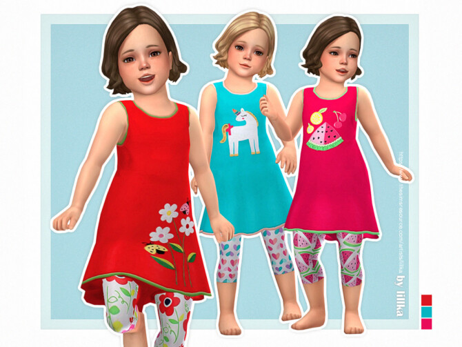 Sims 4 Nala Dress by lillka at TSR