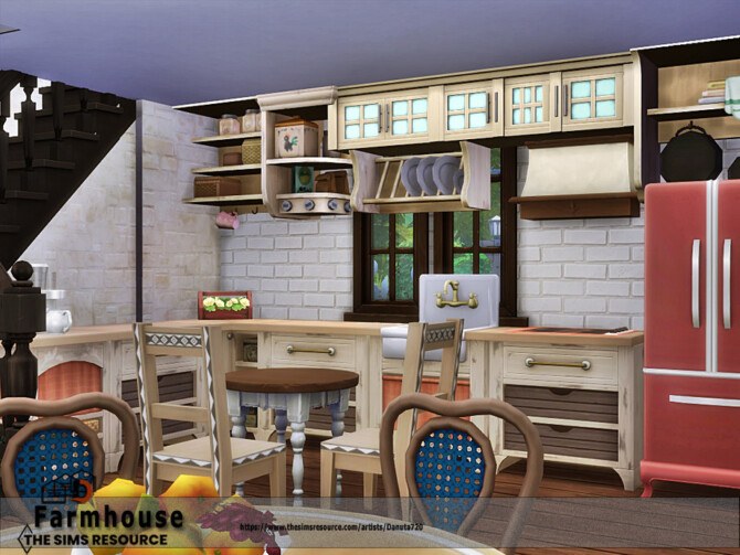 Sims 4 Farmhouse by Danuta720 at TSR