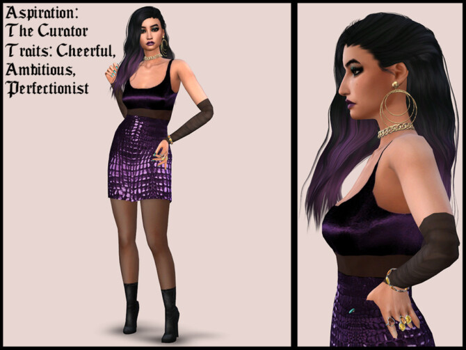 Sims 4 Medea Zurabiani by YNRTG S at TSR