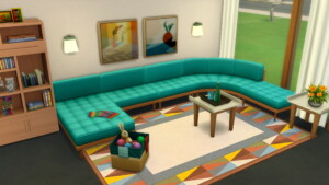 Tough And Tufted Sectional Sofa and Lounge Recolours at Mod The Sims 4