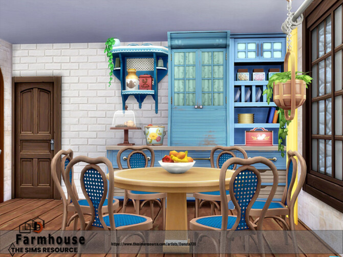Sims 4 Farmhouse by Danuta720 at TSR