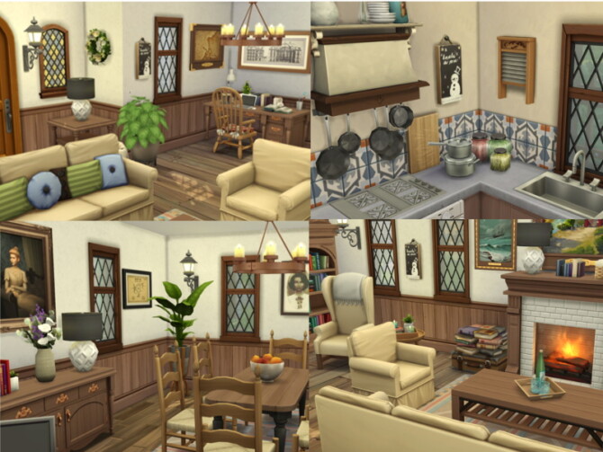 Sims 4 Family Farmhouse by Flubs79 at TSR