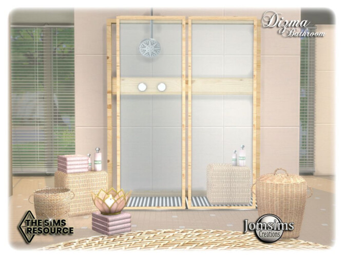Sims 4 Dizma bathroom by jomsims at TSR