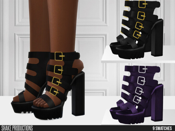 Sims 4 711 High Heels by ShakeProductions at TSR