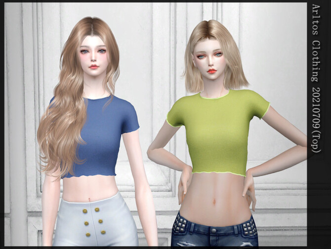 Sims 4 20210709 top by Arltos at TSR