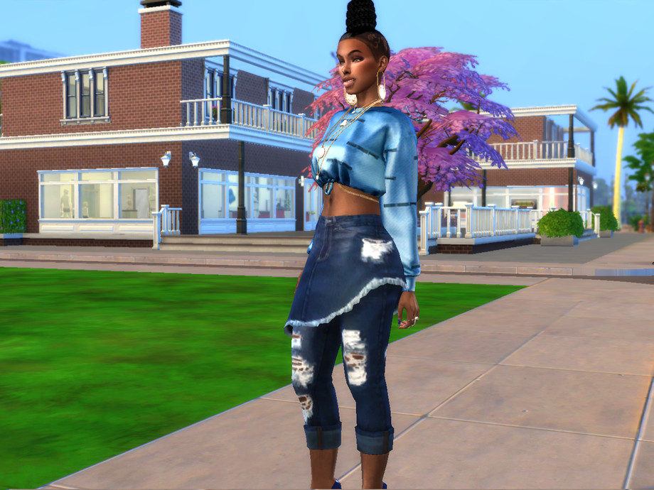 Skirtpants Revamped by drteekaycee at TSR » Sims 4 Updates