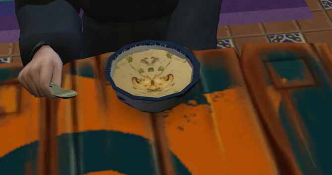 Sims 4 Cream Of Mushroom Soup Custom Recipe at TSR