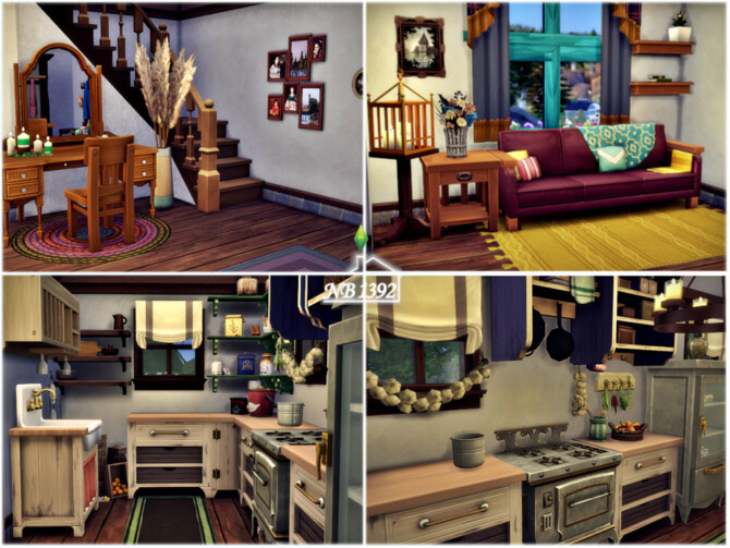 Sims 4 Belles Cottage by nobody1392 at TSR
