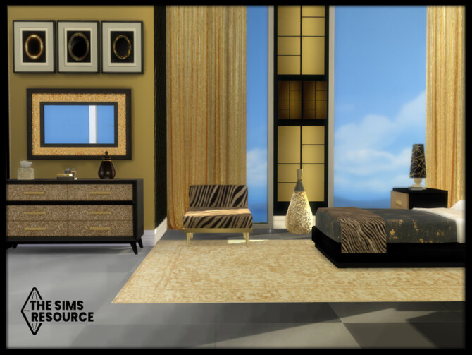 Sims 4 The Midas Touch Bedroom by seimar8 at TSR