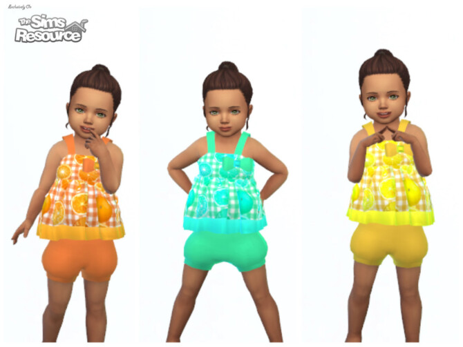 Sims 4 Toddler Outfit 0718 by ErinAOK at TSR