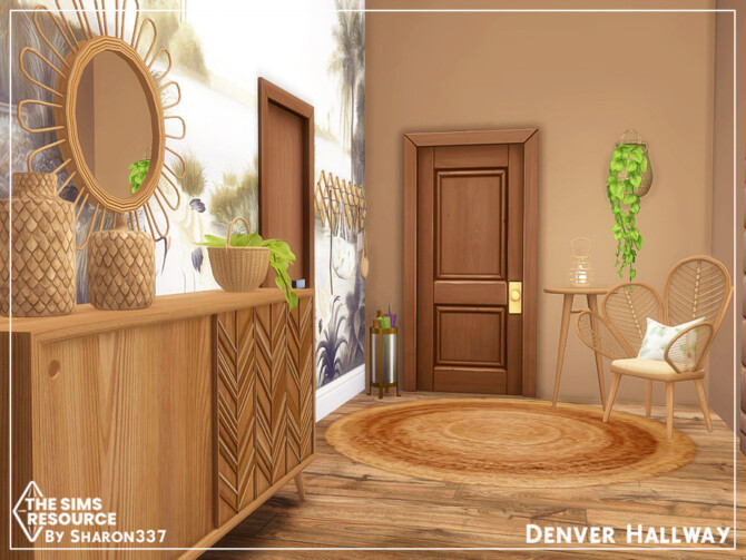 Sims 4 Denver Hallway by sharon337 at TSR