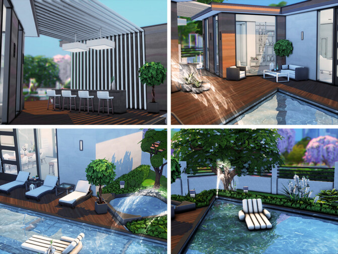 Sims 4 Shire Hill house by xogerardine at TSR