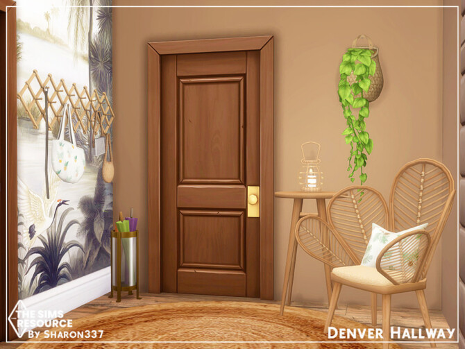 Sims 4 Denver Hallway by sharon337 at TSR