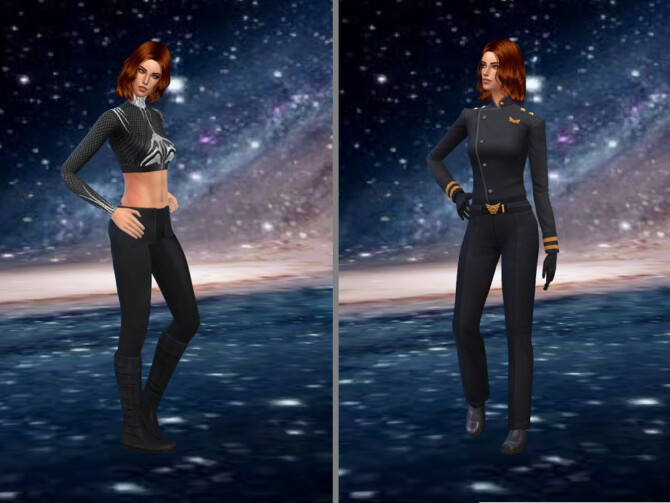 Sims 4 Jane Galactic by casmar at TSR