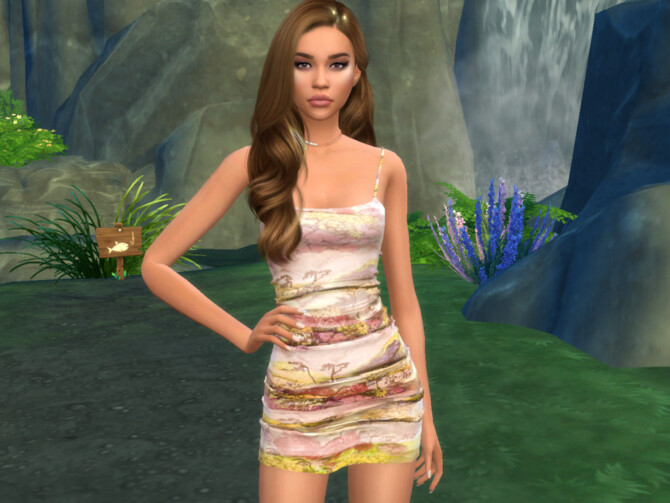Sims 4 Laura Neal by divaka45 at TSR
