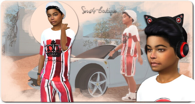 Sims 4 Designer Set for Child Boys at Sims4 Boutique