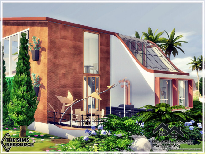 Sims 4 KLARA house by marychabb at TSR