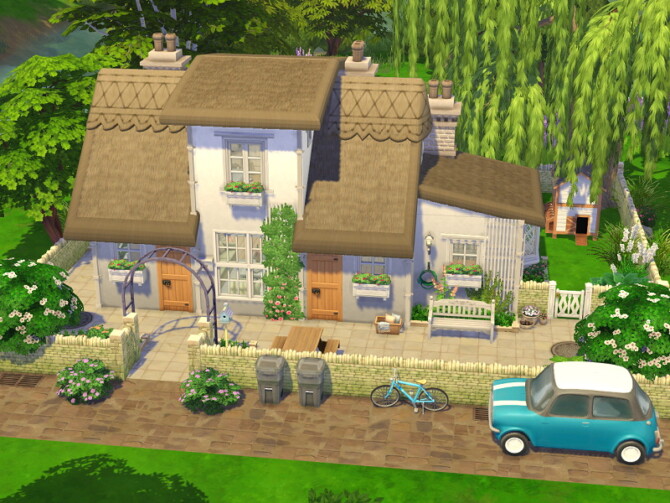 Sims 4 Tiny Cottage by Flubs79 at TSR