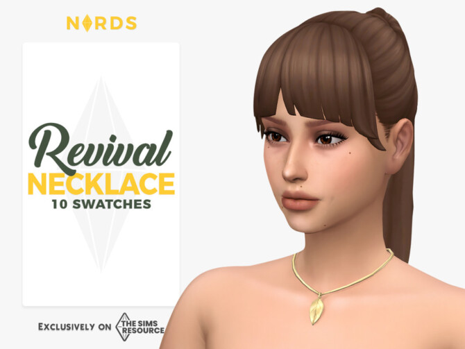 Sims 4 Revival Necklace by Nords at TSR