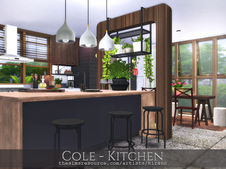 Cole Kitchen by Rirann at TSR » Sims 4 Updates