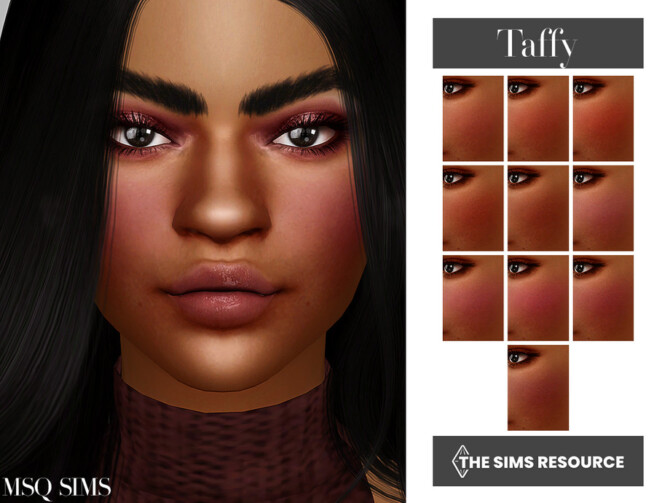 Sims 4 Taffy Blush by MSQSIMS at TSR