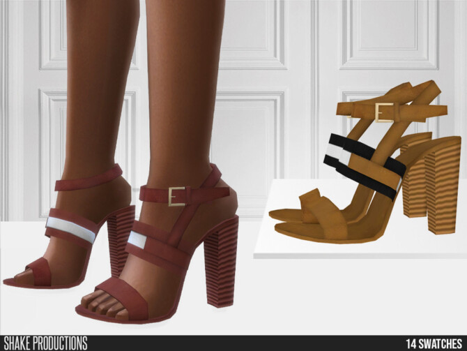 Sims 4 735 High Heels by ShakeProductions at TSR