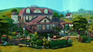 Family Farm House – Cottage Living by ynn016 at Mod The Sims 4