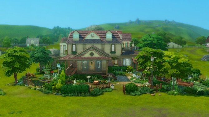 Sims 4 Family Farm House   Cottage Living by ynn016 at Mod The Sims 4