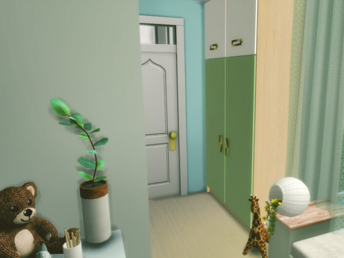 Sims 4 Pastella Kid room v1 by GenkaiHaretsu at TSR