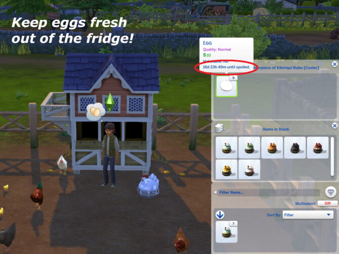 Sims 4 Portable Cooling Containers (Milk, Eggs, Prepared Foods) at Mod The Sims 4
