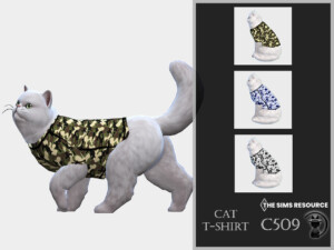 Cat T-shirt C509 by turksimmer at TSR