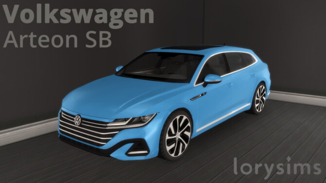 Sims 4 2021 Volkswagen Arteon Shooting Brake at LorySims