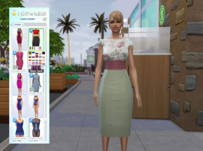 Sims 4 Class Dress Cocktail Dress at My Stuff Origin