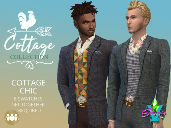 Sims 4 Cottage Chic Outfit by SimmieV at TSR
