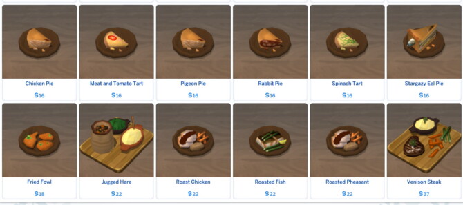 Sims 4 Olde Cookbook Kit V.0.3 by Littlbowbub at Mod The Sims 4