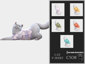 Cat T-shirt C508 by turksimmer at TSR